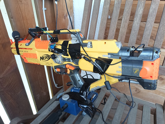 NERF sentry gun