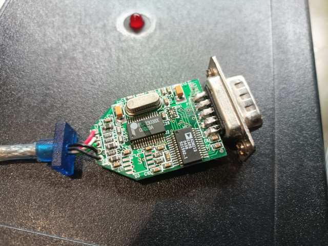 USB2RS232-Adapter ohne Gehuse